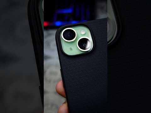 iPhone 15 Spigen Liquid Air Back Cover Unboxing #shorts