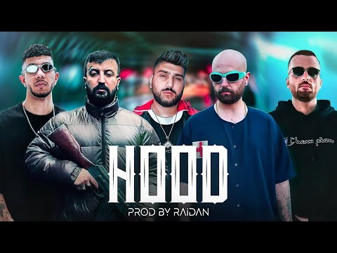 Chvrsi x Hiphopologist x Godpoori x Daniyal x Ribar - Hood Remix | چرسی،هیپهاپولوژیست،پوری،دانیال