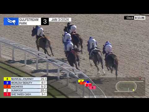 Gulfstream Park Replay Show | January 3, 2026