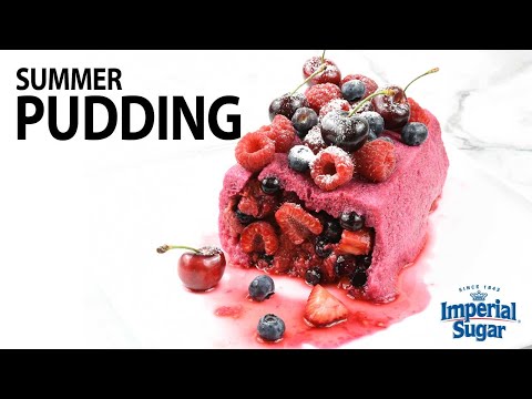 How to Make Summer Pudding with Berries