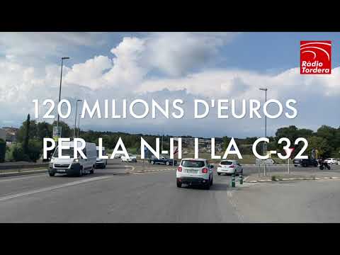 VIDEONOTÍCIES - 120 milions d'euros per la N-II i la C-32 al Maresme