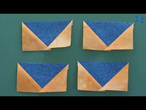 Quilting Tutorial - Flying Geese - Trim Down Method - NextStepQuiltDesigns.com