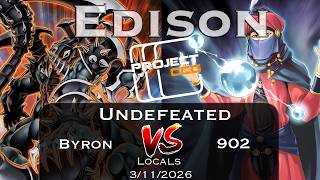 Yu-Gi-Oh! Hybrid Blackwings vs Crystal Hero Beat Edison Format Gameplay! UNDEFEATED at Project CCG