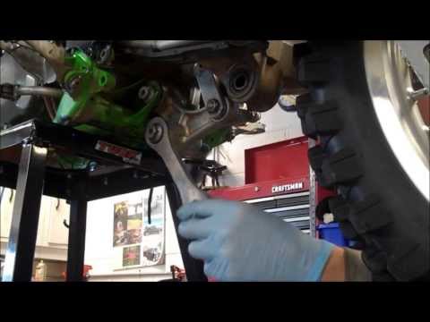 KX250 shock & linkage bearing replacement - Pivot Works