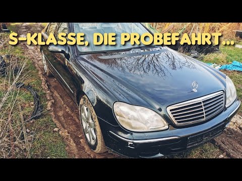 S-Class, the test drive...