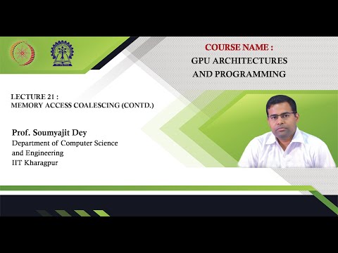 Lecture 21: Memory Access Coalescing (Contd.)