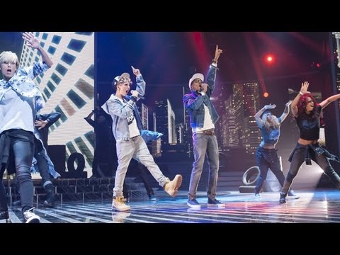 MK1 sing Champions / Everyone's a Winner medley - Live Week 1 - The X Factor UK 2012