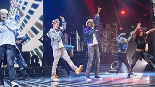 MK1 sing Champions / Everyone&#39;s a Winner medley - Live Week 1 - The X Factor UK 2012