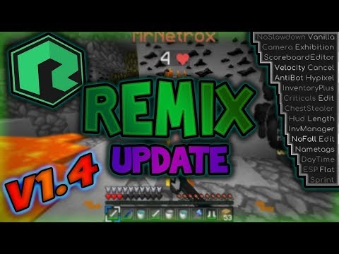 Remix v1.4 UPDATE | Hypixel BYPASS [Free] Video