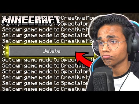 I. M. Bixu - CAUGHT CHEATING IN MINECRAFT, SO I DELETED MY WORLD (Emotional)