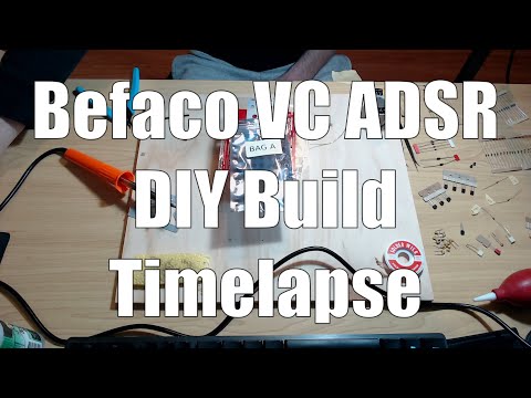 Befaco - VC ADSR - DIY build Time-lapse