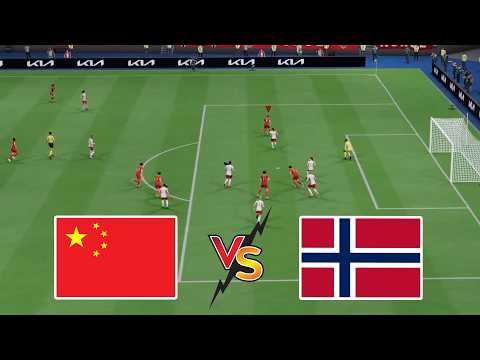 International Women's Friendly | Norway vs China | February 28,2026 | FIFA23 ultra Hd gameplay