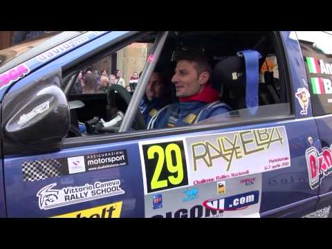 Isola d' Elba -- 2°Rally Elba 2013 partenze Portoferraio-- vince la coppia: Perego- Floris