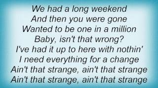 Rhett Miller - Ain&#39;t That Strange Lyrics