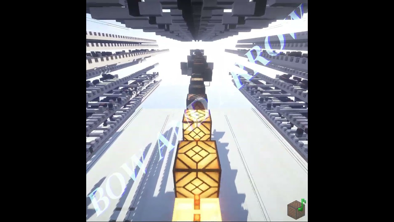 【Minecraft】Note Blockで「BOW AND ARROW」【メダリスト | 音ブロック】#shorts #米津玄師 #メダリスト