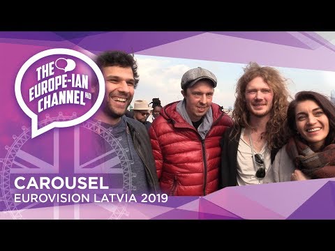 Carousel (Latvia 2019) - Interview - London Eurovision Party