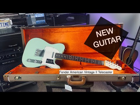I just bought a Fender American Vintage II Telecaster!