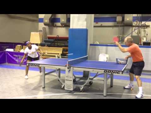 Sonjay practicing with Dan Seemiller