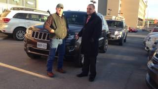 preview picture of video 'Paul Purchases 2014 Jeep Grand Cherokee Limited | MacIver Dodge Jeep Newmarket Ontario'