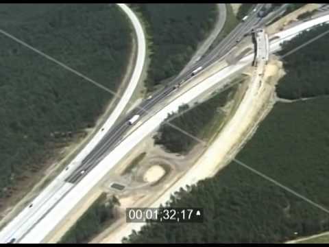 Baustelle am Autobahndreieck Potsdam