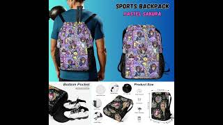 New Product! Sport Backpacks  #sandeerainboutique #sports #backpack  #customwear