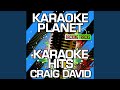 Walking Away Karaoke Version With Background Vocals Originally Performed By Craig David