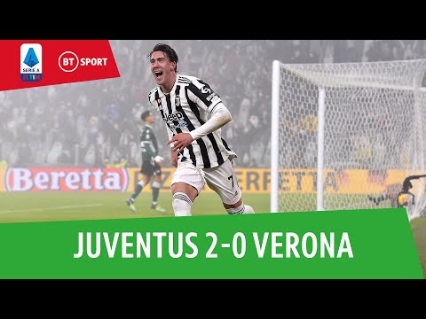 Juventus vs Verona (2-0) | Dusan Vlahovic & Denis Zakaria score on Juve debuts! | Serie A Highlights