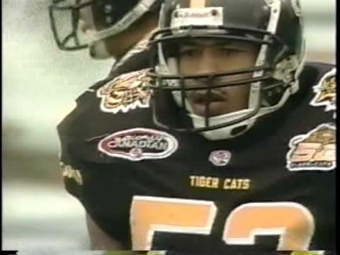 CFL 2000 EAST SEMI FINAL WINNIPEG BLUEBOMBERS AT HAMILTON TIGERCATS