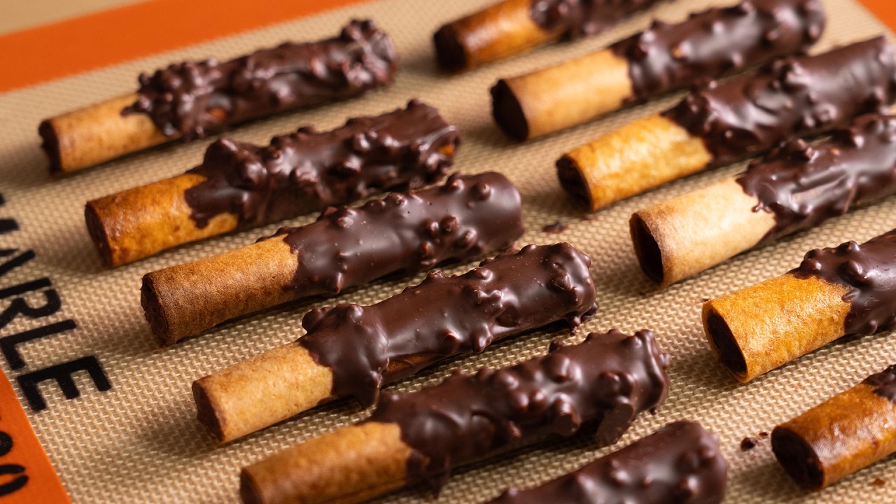 Spring roll Chocolate Sticks 春巻きチョコスティック #valentinesday #春巻き #簡単レシピ