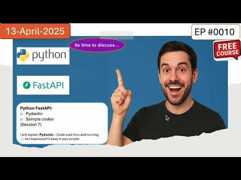 🚀 Pydantic Full Hands-On | Live Code, Field Validation, Nested Models Explained practically 🧪.