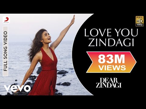 Love You Zindagi Full Video - Dear Zindagi|Alia Bhatt|Shah Rukh Khan|Jasleen Royal|Amit T