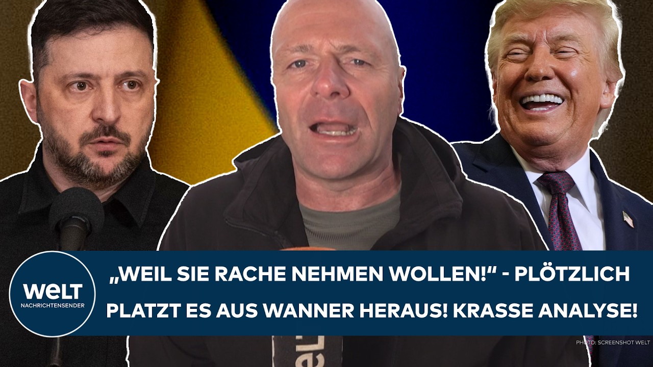 UKRAINE-KRIEG: "Weil sie Rache nehmen wollen" - Heikle Analyse! Plötzlich haut Wanner raus!