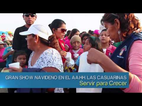 Campa&ntilde;a Navide&ntilde;a 2015 en el AA HH Las Casuarinas 2015
