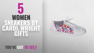 Featured Carol Wright Gifts Women Sneakers [2018]: Carol Wright Gifts Floral Canvas Sneaker, Color