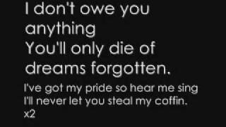 Download lagu Black Veil Brides - Coffin Lyrics On Screen ©2011 mp3