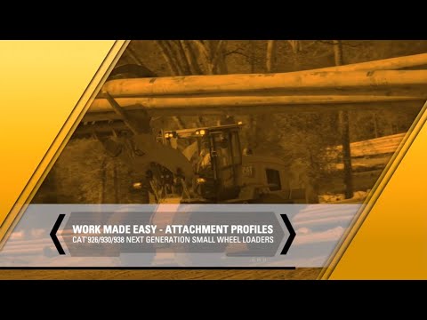 Attachment Profiles | Cat® 926, 930, 938 Next Generation Small Wheel Loaders