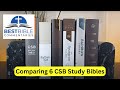 Comparing 6 CSB Study Bibles Rainbow Spurgeon She Reads Truth More