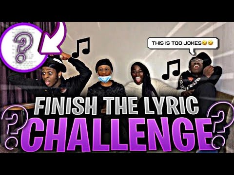 EXTREME FINISH THE LYRIC CHALLENGE  w/ SLAP FORFEITS🎤 🎶 ft. A1 X J1 X ADZMILLI *Must Watch* 😨
