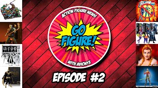 GO FIGURE! Action Figure News Epi. 2 - McFarlane Mondo NECA TMNT Playmates Super7 G.I. Joe DC Batman