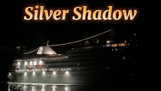 Cruise Ship Silver Shadow transits the Cape Cod Canal 10/18/25