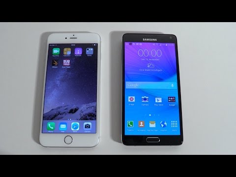 Samsung Galaxy Note 4 vs iPhone 6 Plus - Full Comparison