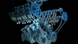 Ford GT engine animation - Tuerca.cl