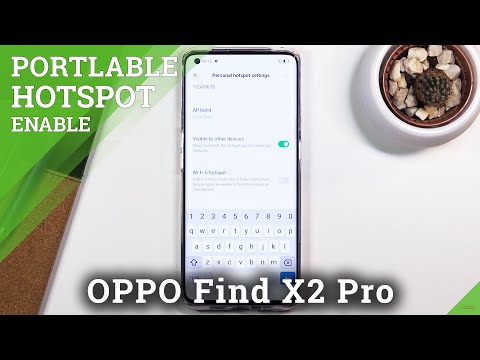 How to Activate Portable Hotspot in OPPO Find X2 Pro – Share Internet Connection