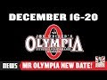 BREAKING NEWS: Mr Olympia 2020 Moved To December!