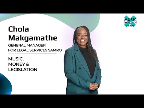 Chola Makgamathe (SAMRO) | Music, Money & Legislation | MEX25 Speaker Session
