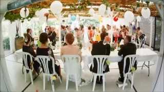 preview picture of video 'Stu and Nat wedding timelapse - The Landing, Masterton'