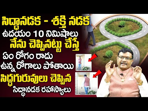 How To Do Infinity Walking | Siddas Walking | 8 Shape Walking In Telugu | Dintakurthi Murali Krishna