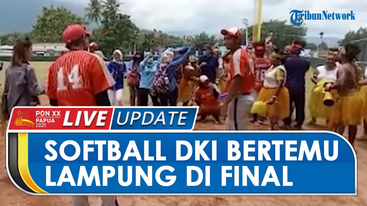 Tim Softball Papua Raih Perunggu, DKI Jakarta Bakal Bertemu Lampung di