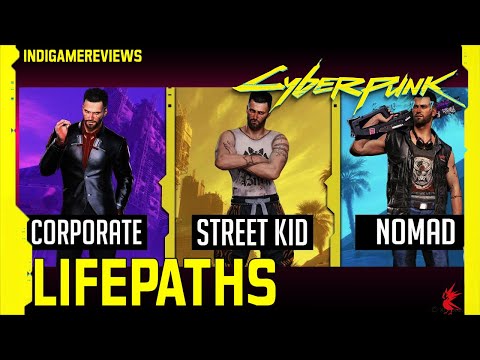 Cyberpunk 2077 : Lifepath Explained in Hindi - Corpo, Street Kid and Nomad