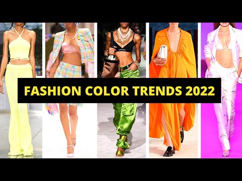 The Color Trends for Spring/Summer 2022: Part 2 (Glamour, Vogue, Bazaar, and Harper's)